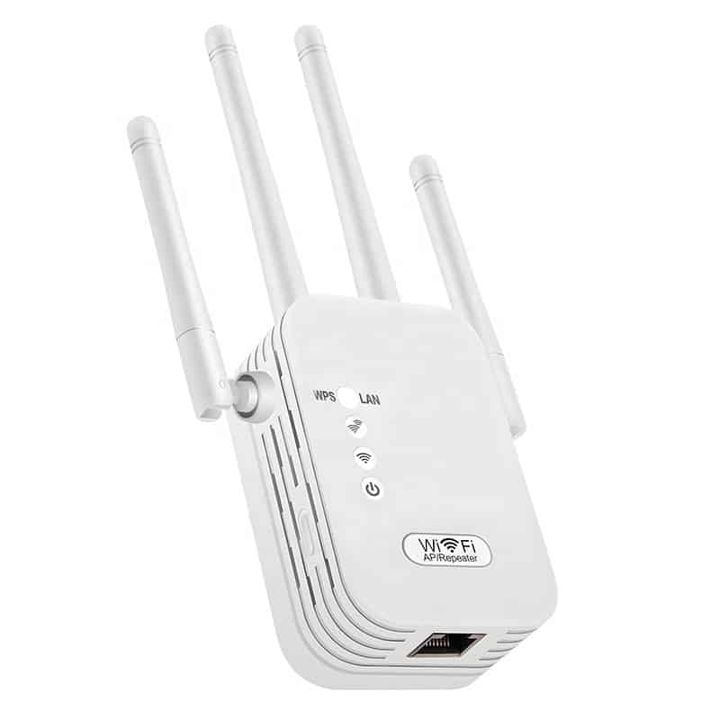 AC1200 dual band WiFi repeater with 4 external antennas LGX - D9