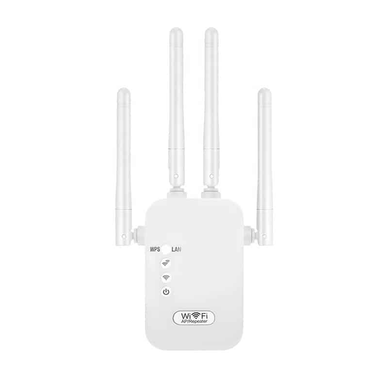 AC1200 dual band WiFi repeater with 4 external antennas LGX - D9