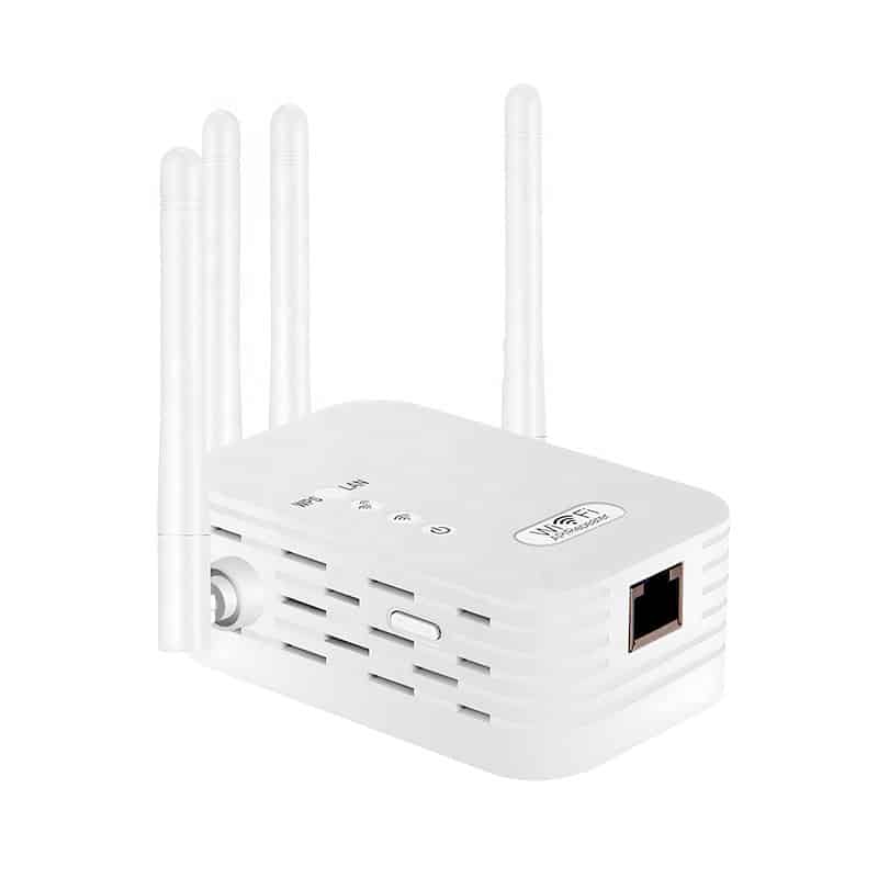 AC1200 dual band WiFi repeater with 4 external antennas LGX - D9